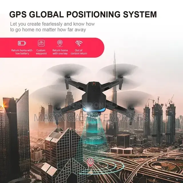 Drone F188 1km With GPS,Dual Camera,Brushless Power
