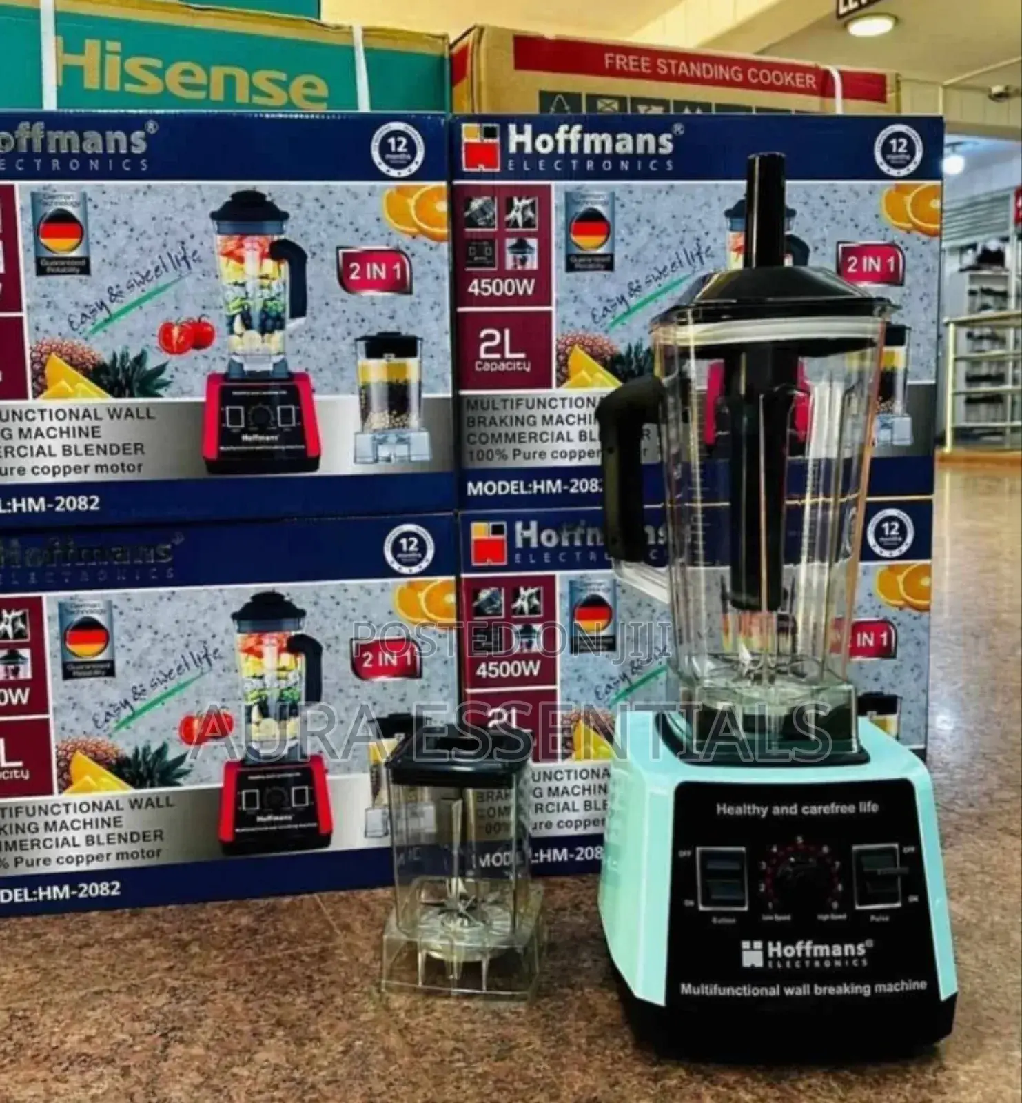 Hoffmans Multifunction Blender 2 in 1 Blender