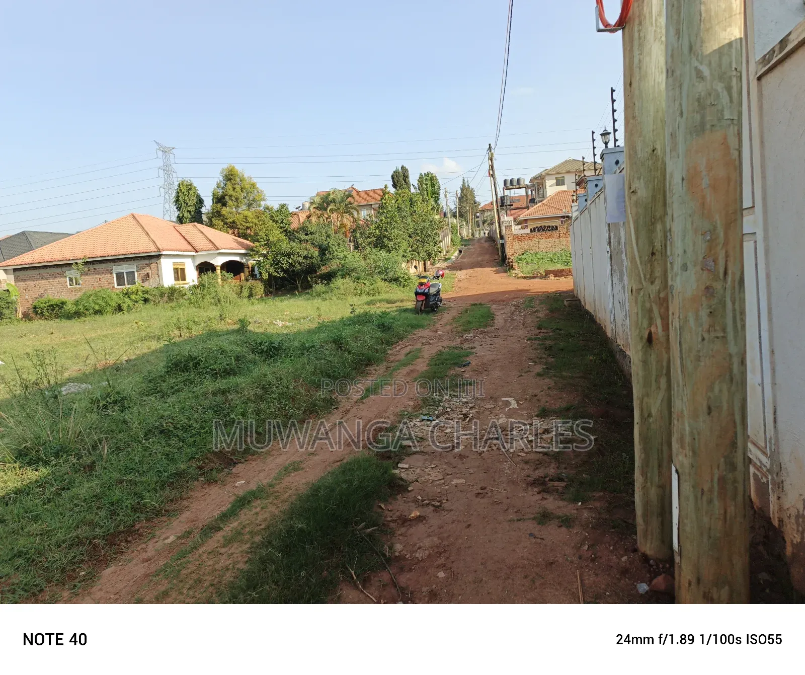 100by50ft Plot for Sale in Buwate