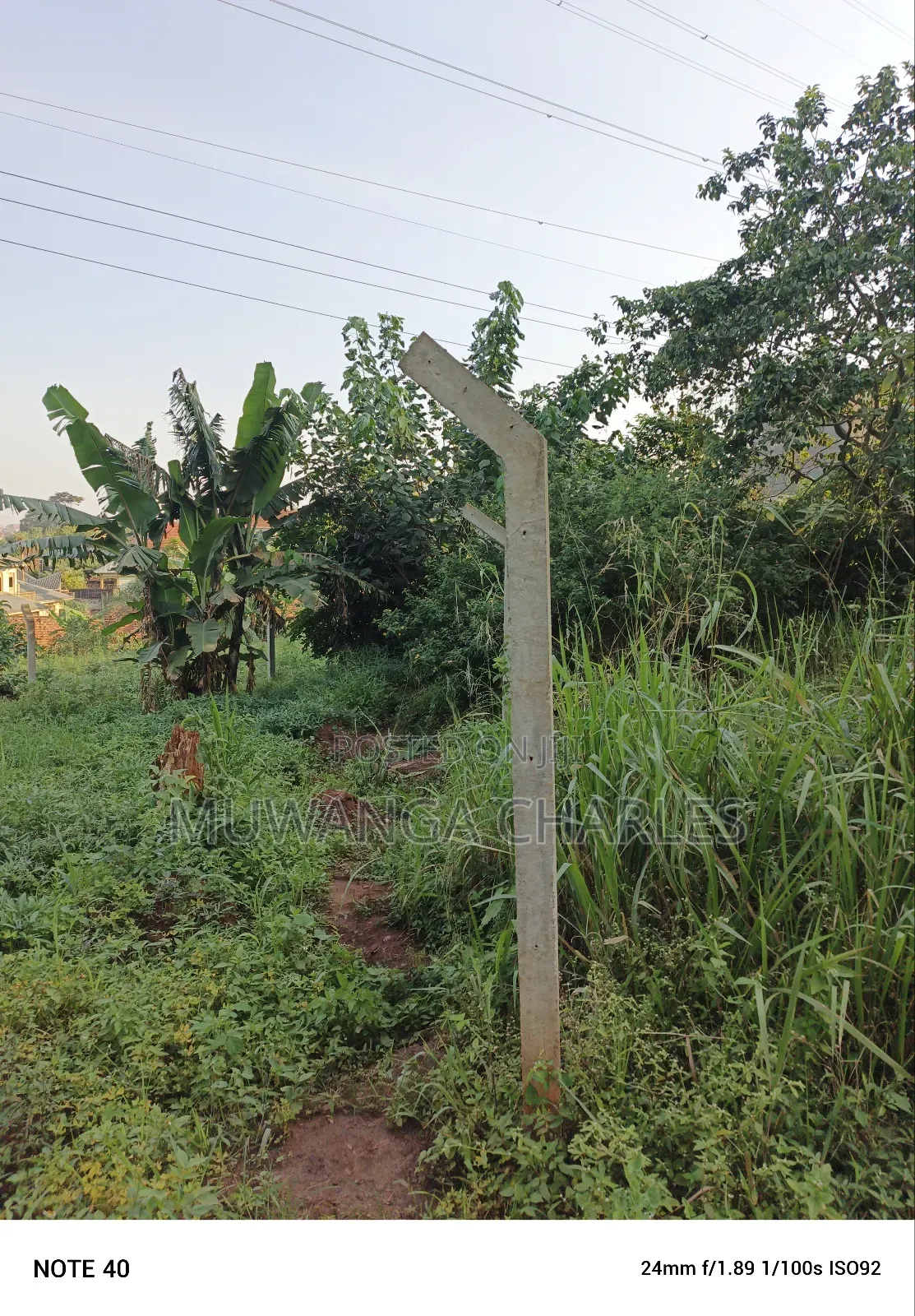 100by50ft Plot for Sale in Buwate