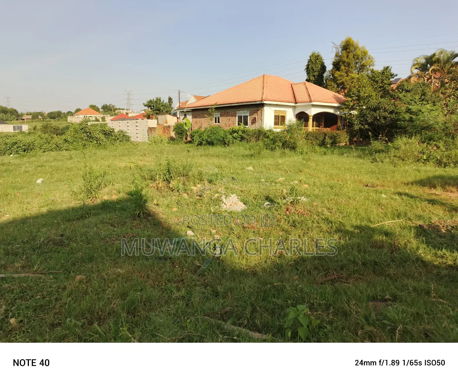 100by100ft Plot for Sale in Kungu