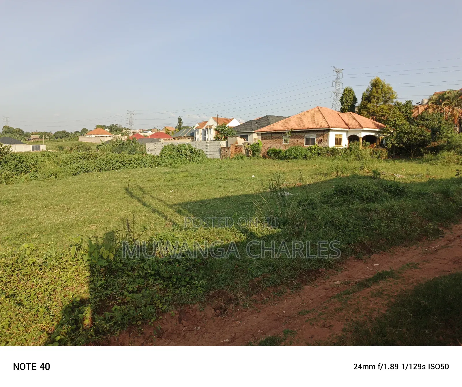 100by100ft Plot for Sale in Kungu