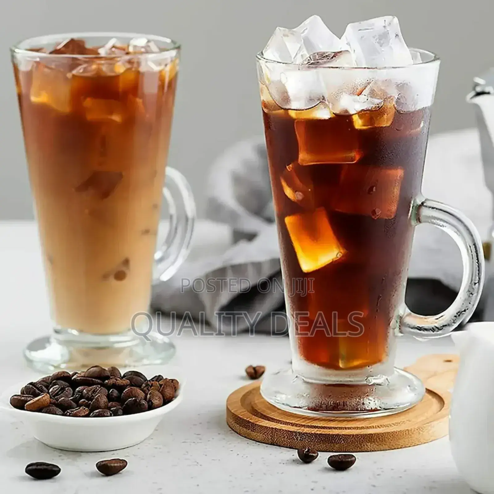6pcs Tall Irish Latte Coffee Mugs 280ml