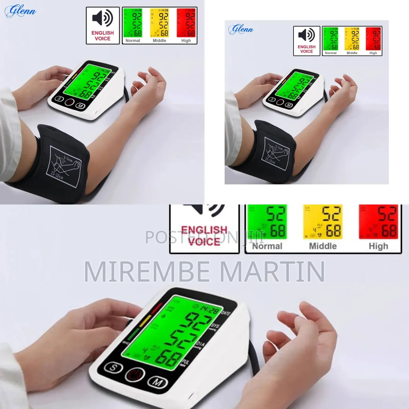 Upper Arm Blood Pressure