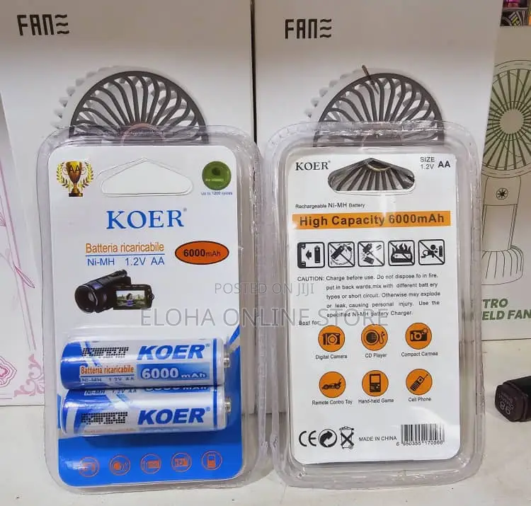 Koer AA Rechargeable Batteries