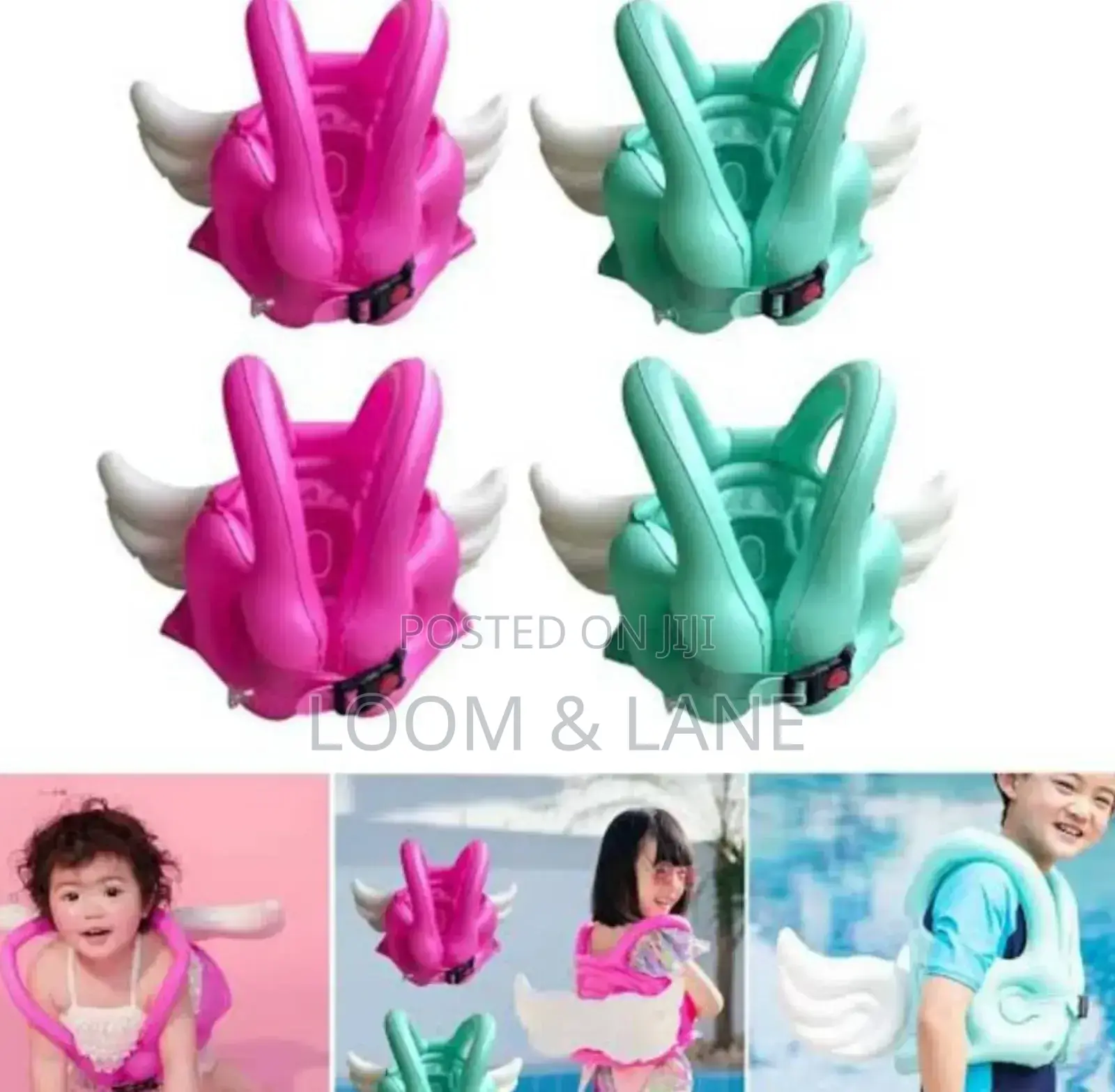 Toddlers' Inflatable Angel Wing Swimming Vest