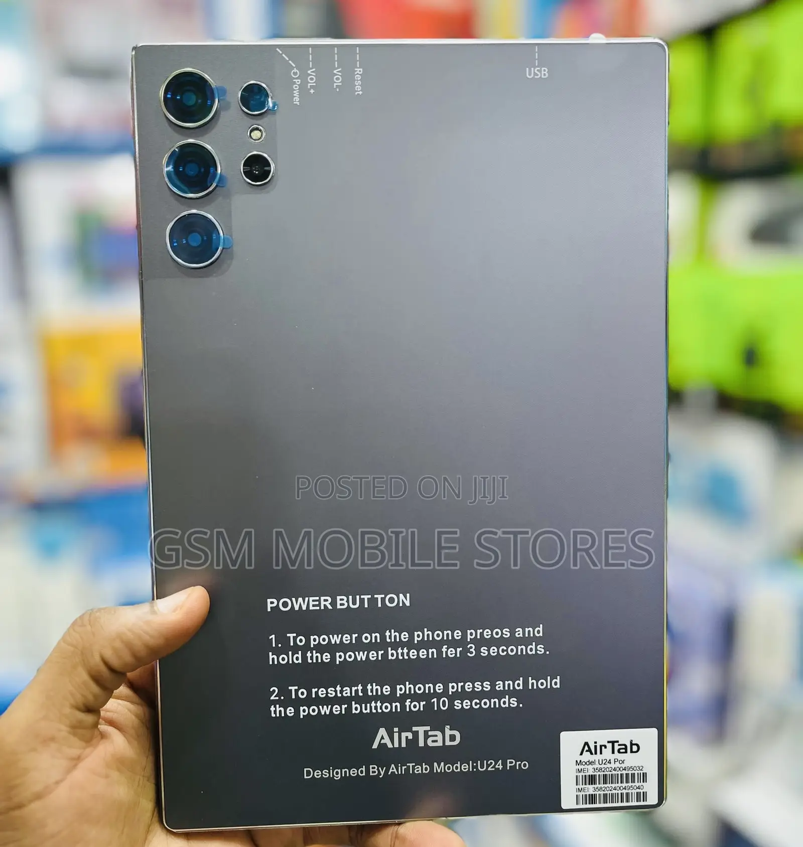 New AirTab U24 Pro 1 TB Black