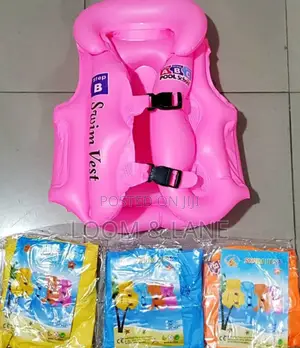 Kids' Inflatable Floating Swim Vest