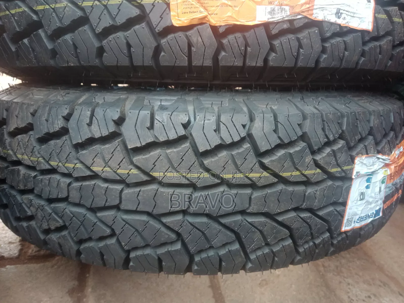 215/75r15 All Terrian With White Wall.