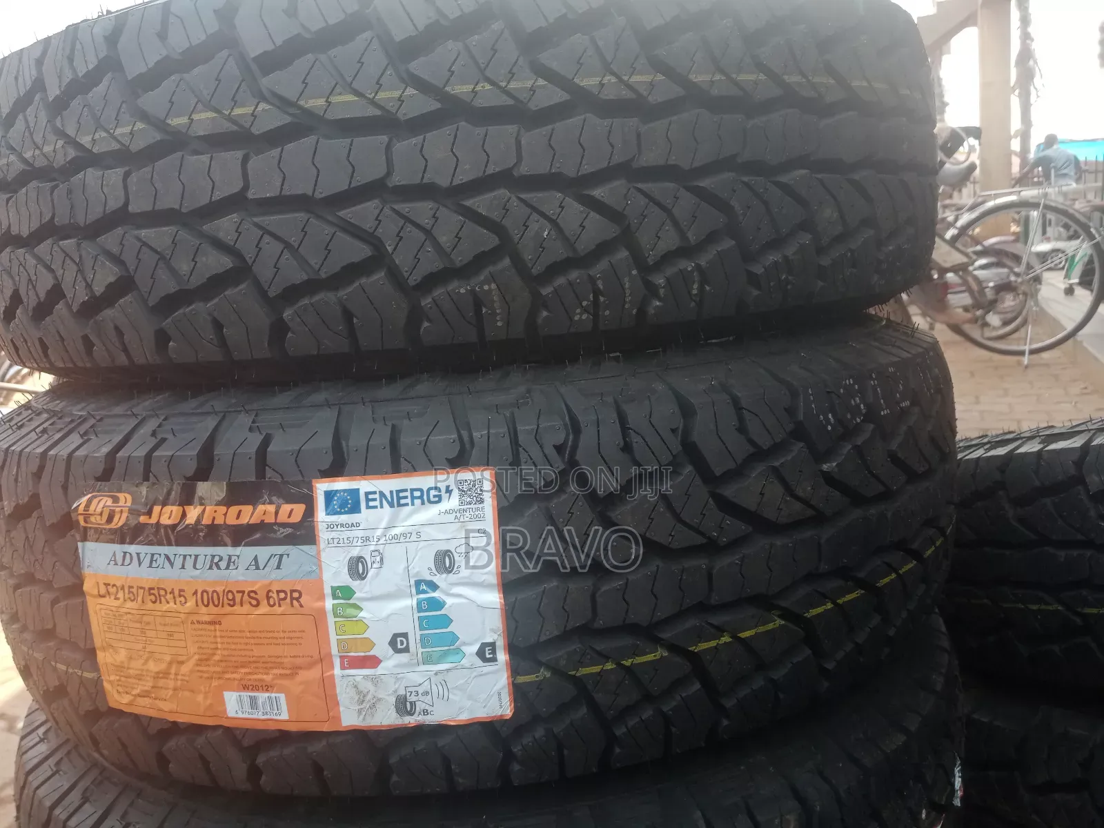 215/75r15 All Terrian With White Wall.