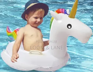 Baby Pool Float Unicorn Inflatable Swimming Ring