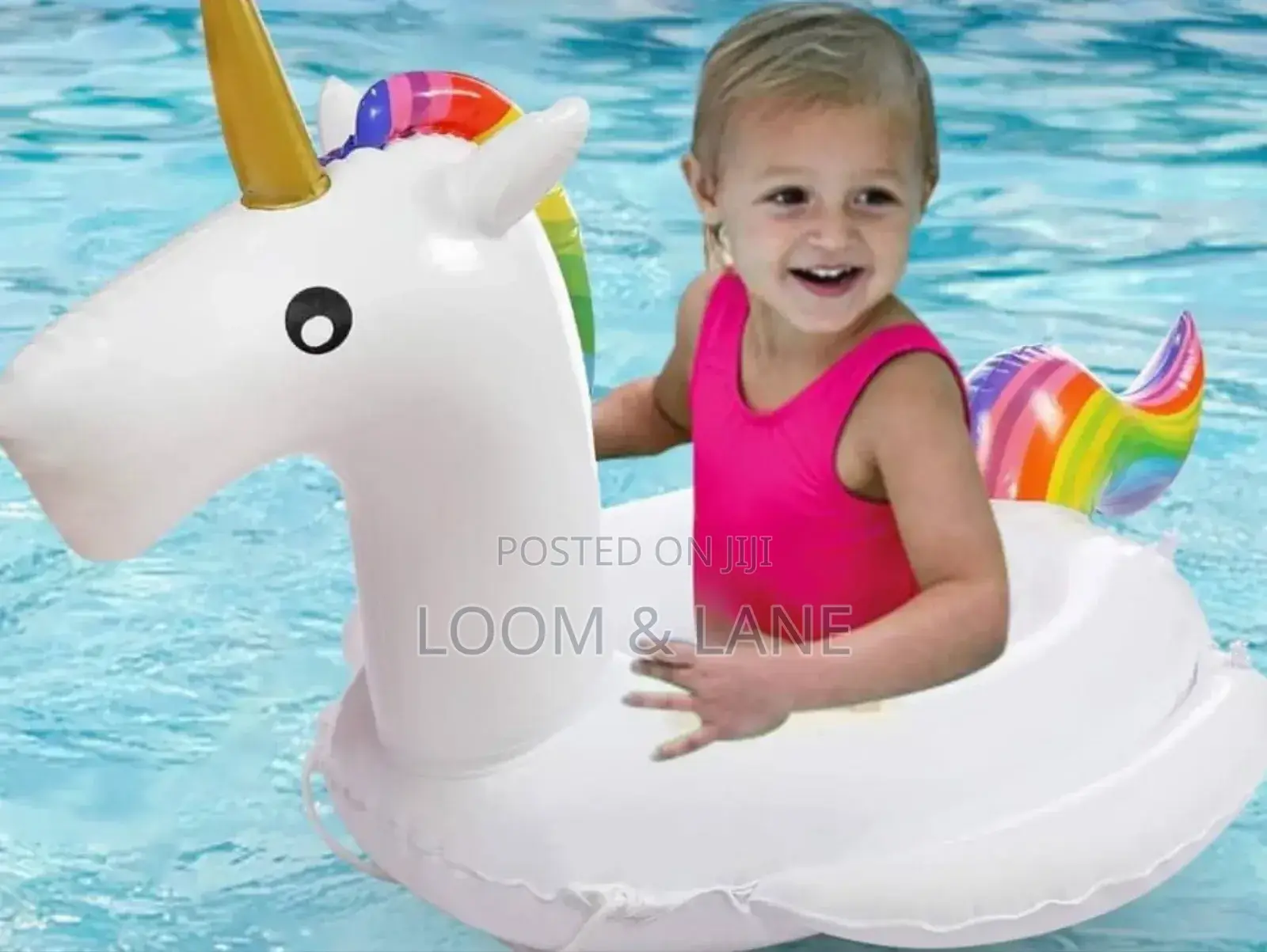 Baby Pool Float Unicorn Inflatable Swimming Ring