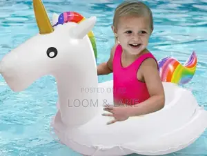 Baby Pool Float Unicorn Inflatable Swimming Ring
