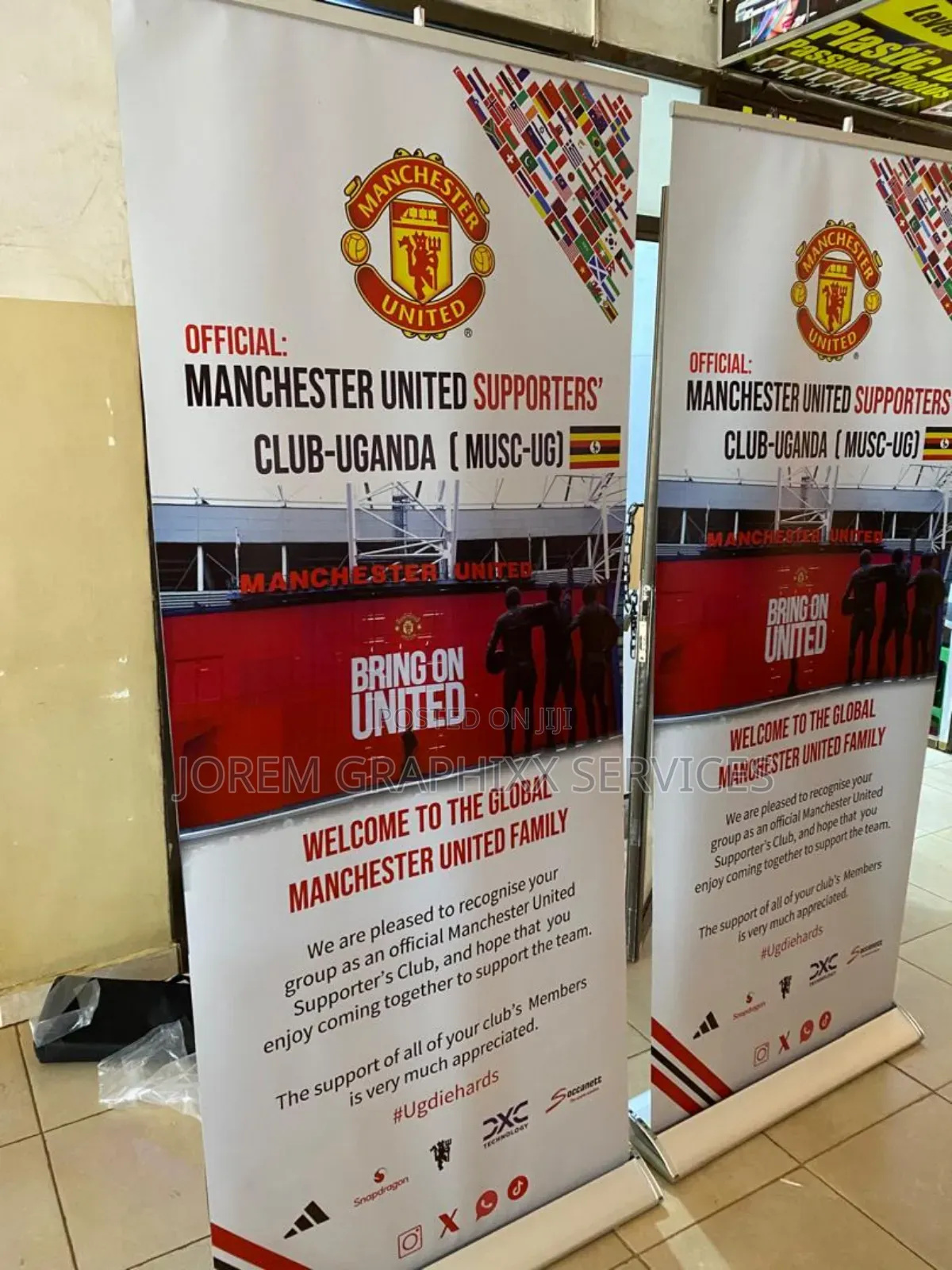 Pull Up Banners in Uganda