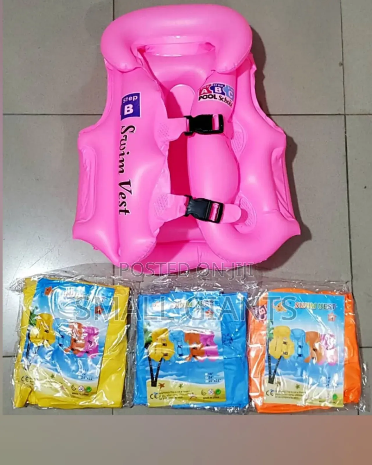 Kids Inflatable Swimming Life Jacket