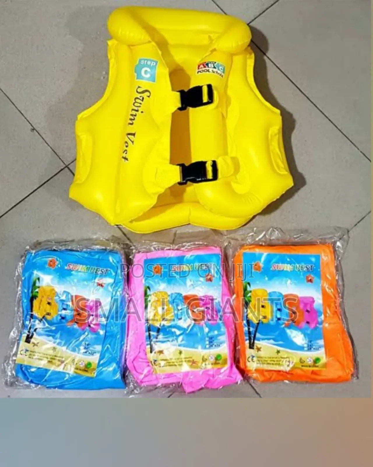 Kids Inflatable Swimming Life Jacket