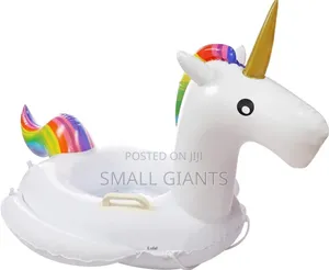 Baby Pool Float Unicorn Inflatable Swimming Ring Seat