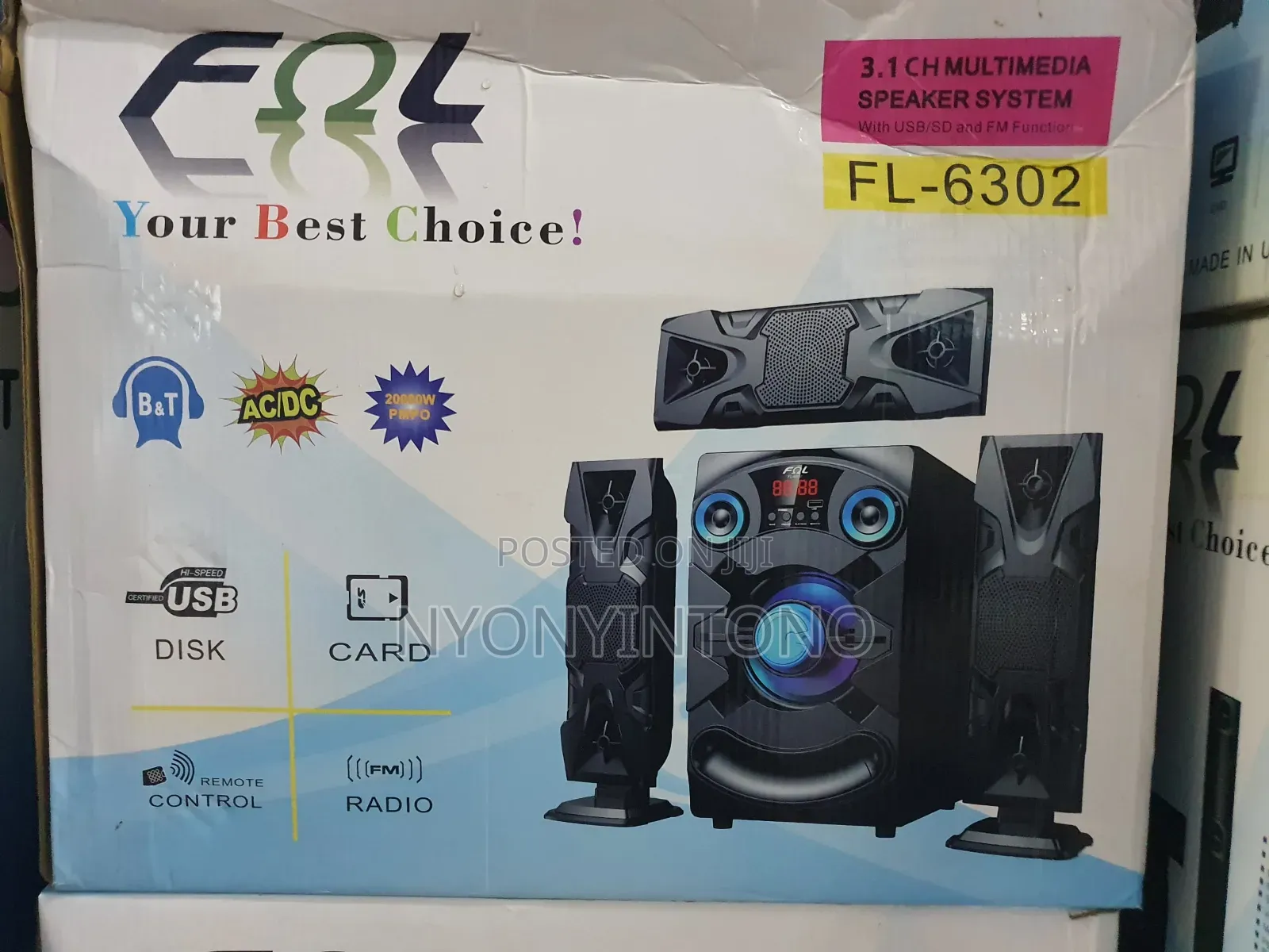 Fol High Quality Woofer With Good Sound and Heavy Bass.