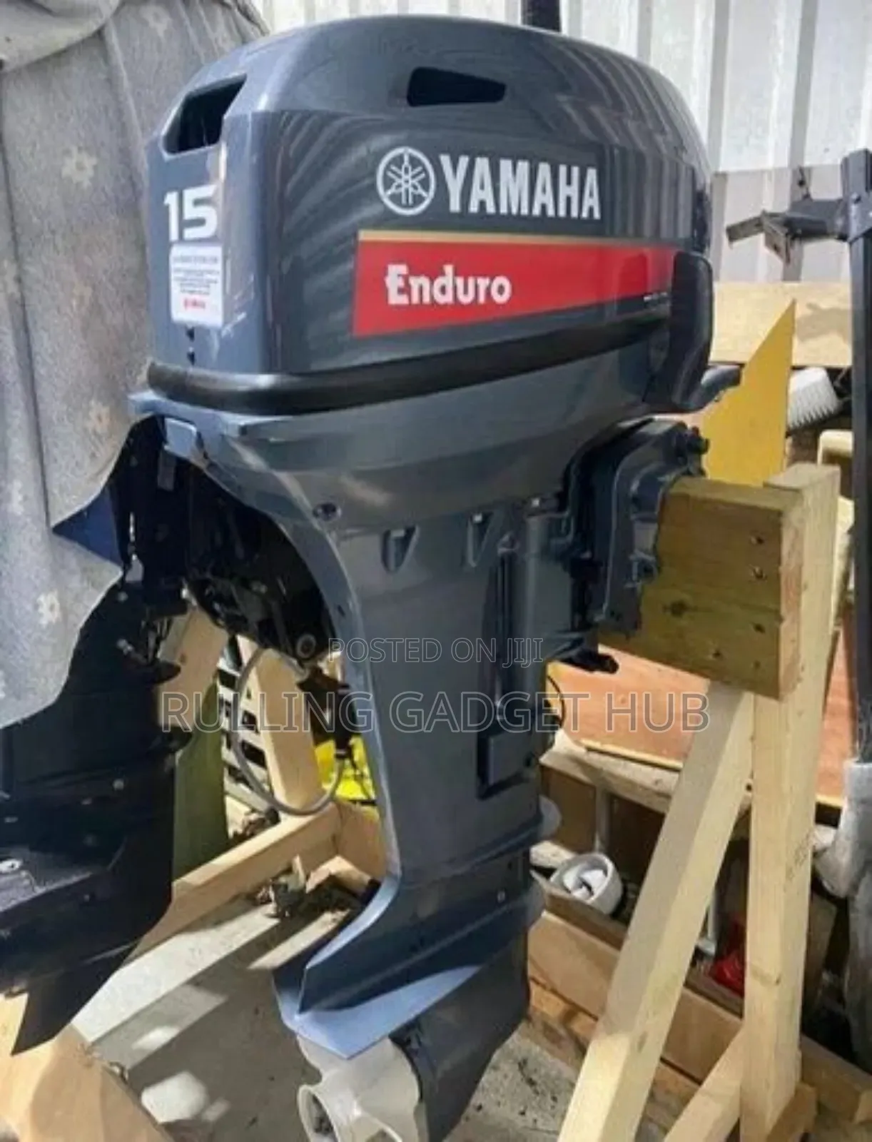Yamaha 15hp 2 Stroke Enduro - Black