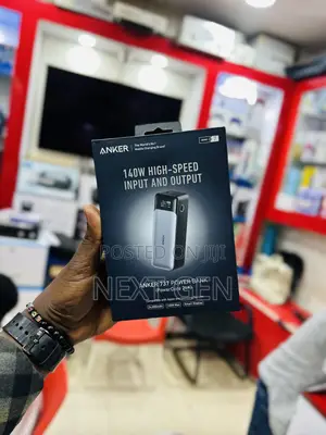 Photo - Anker Power Bank, 24,000mah 3-Port Portable 140W Output,