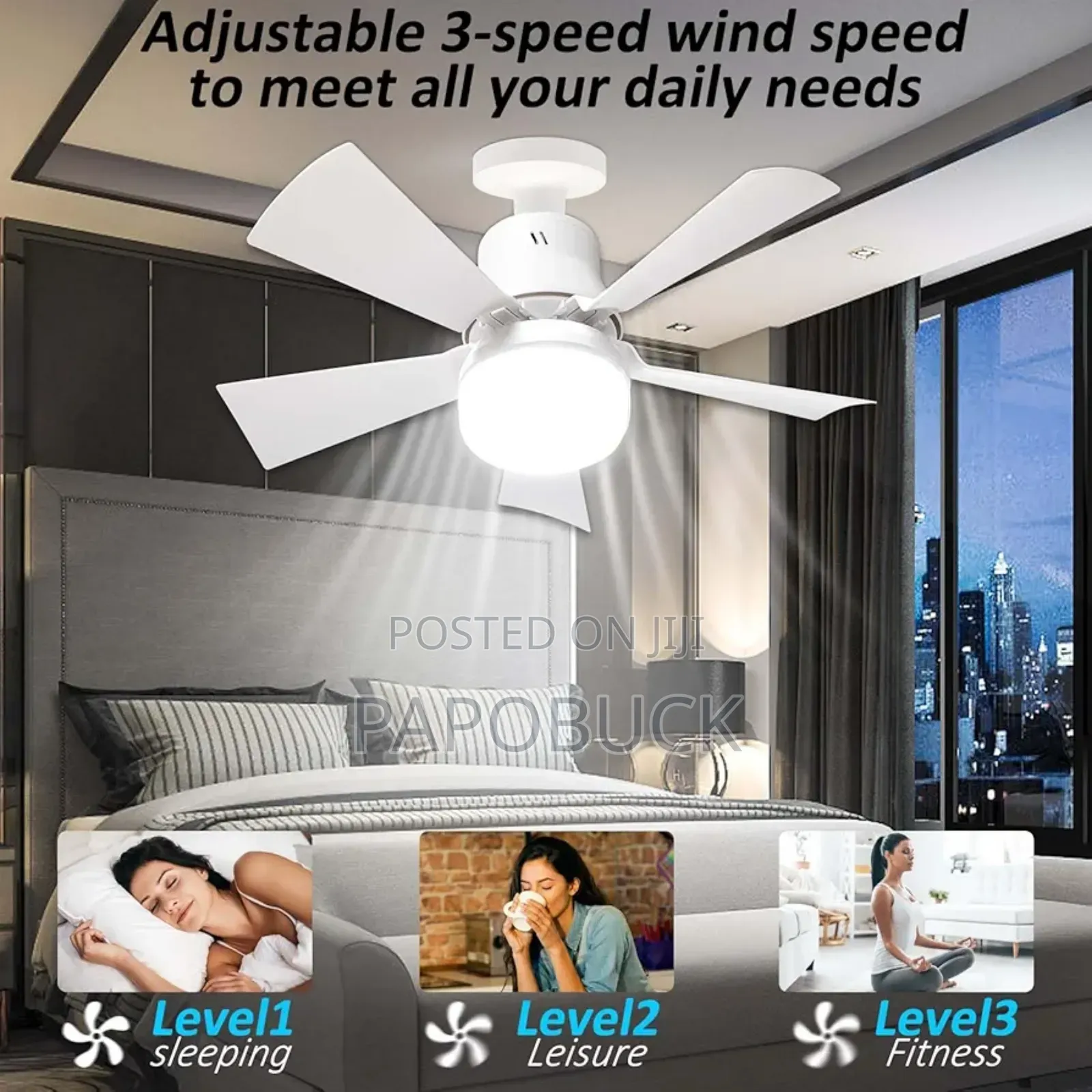Socket Ceiling Fan Light