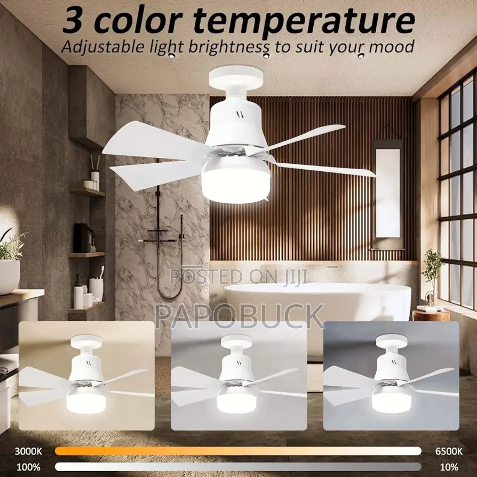 Socket Ceiling Fan Light