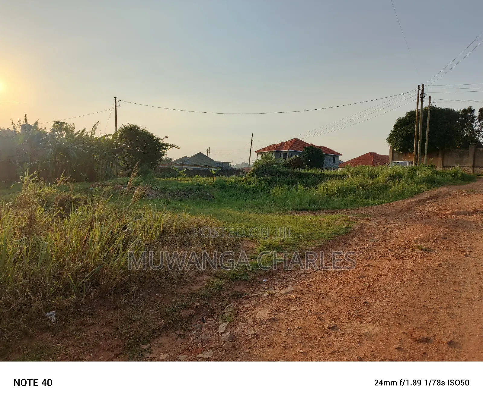 100by50ft Plot for Sale in Buwaate