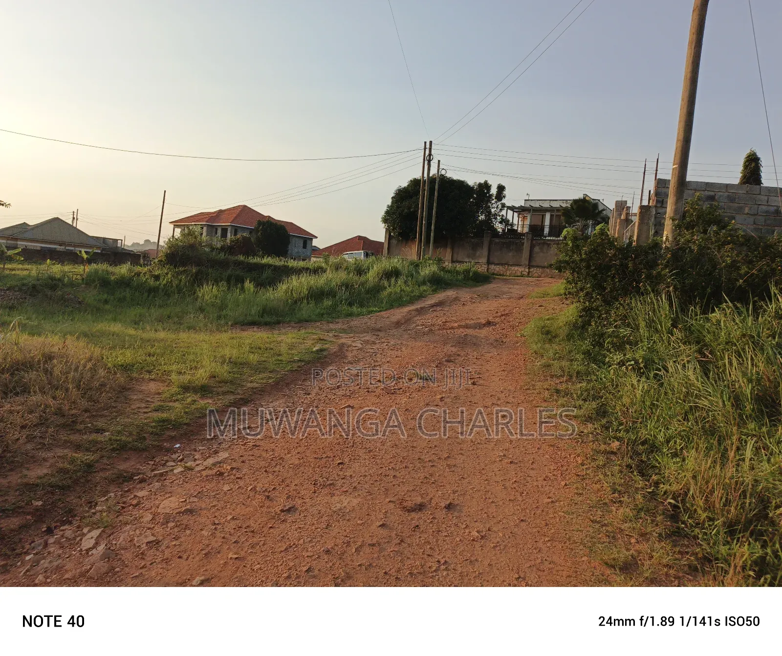 100by50ft Plot for Sale in Buwaate