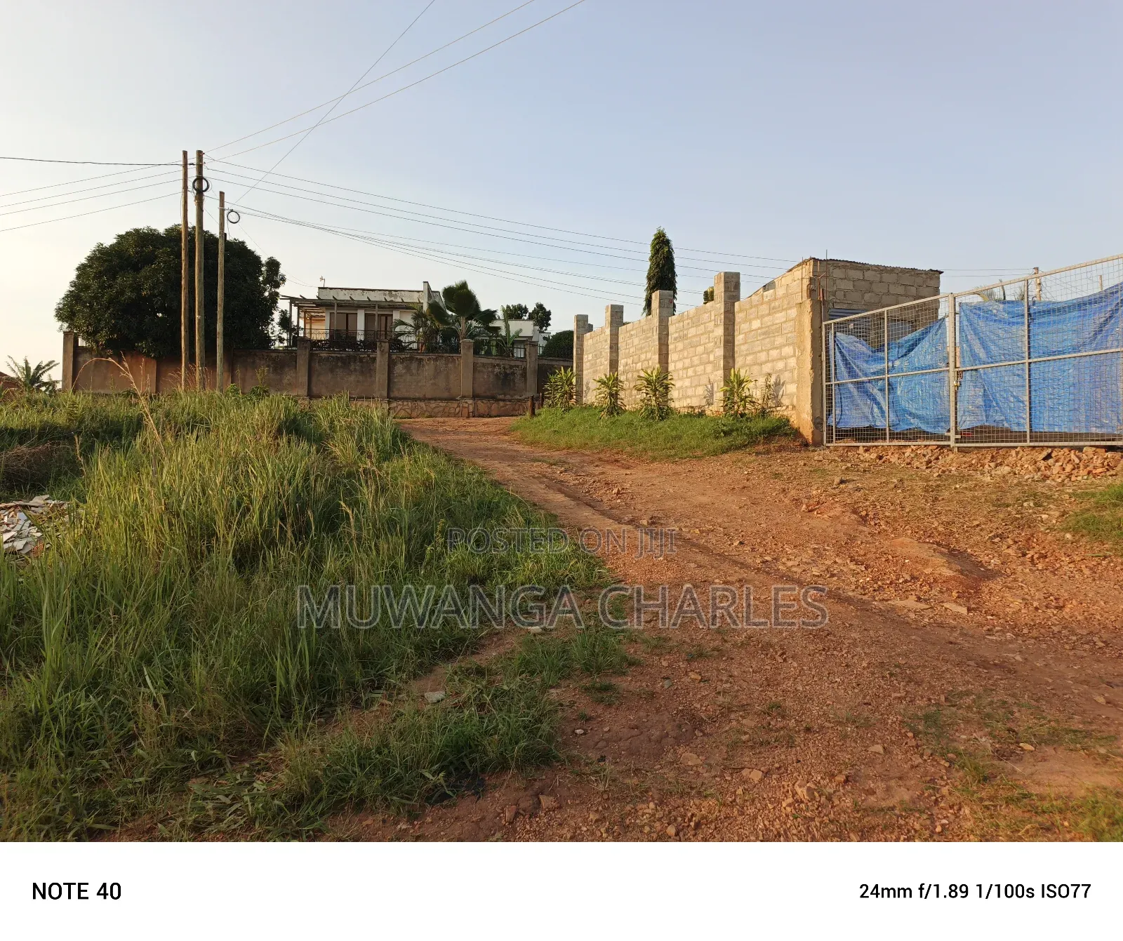 100by50ft Plot for Sale in Buwaate
