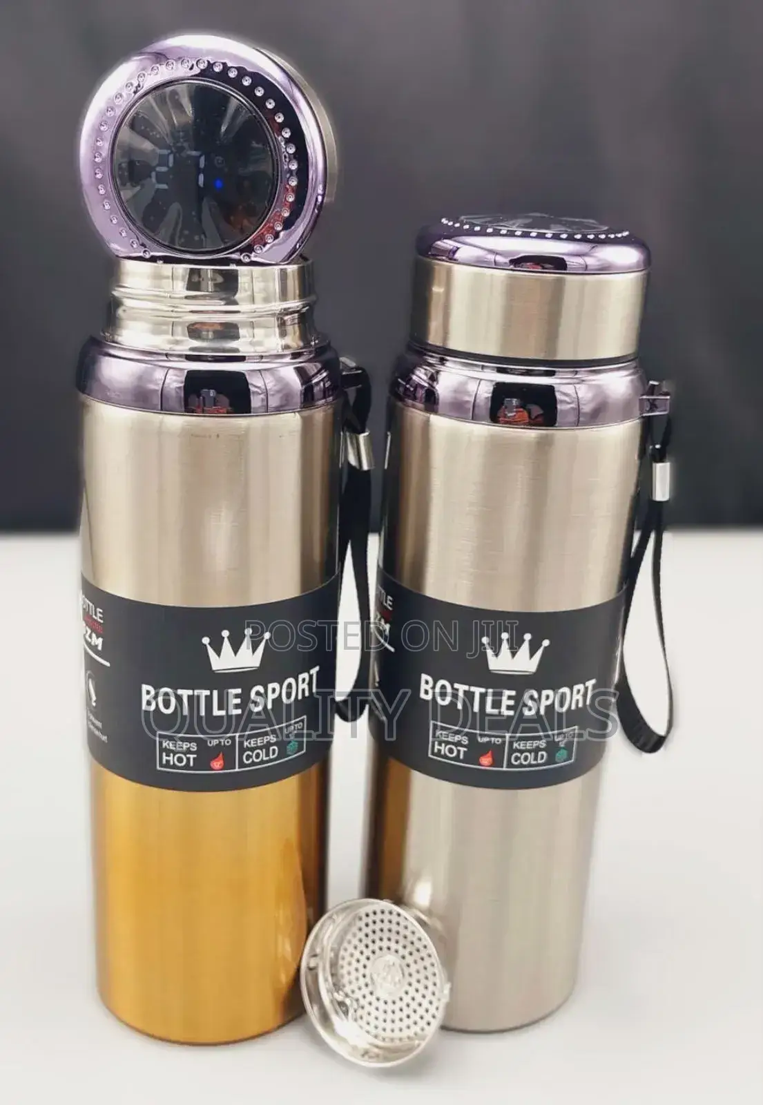 Temperature Display Vacuum Insulated Bottle