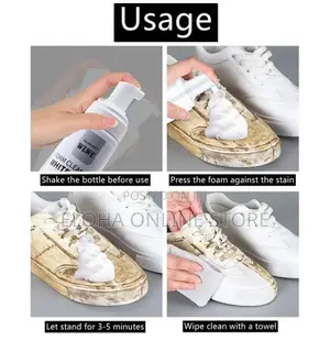 KUAKUA Foaming White Shoe Cleaner