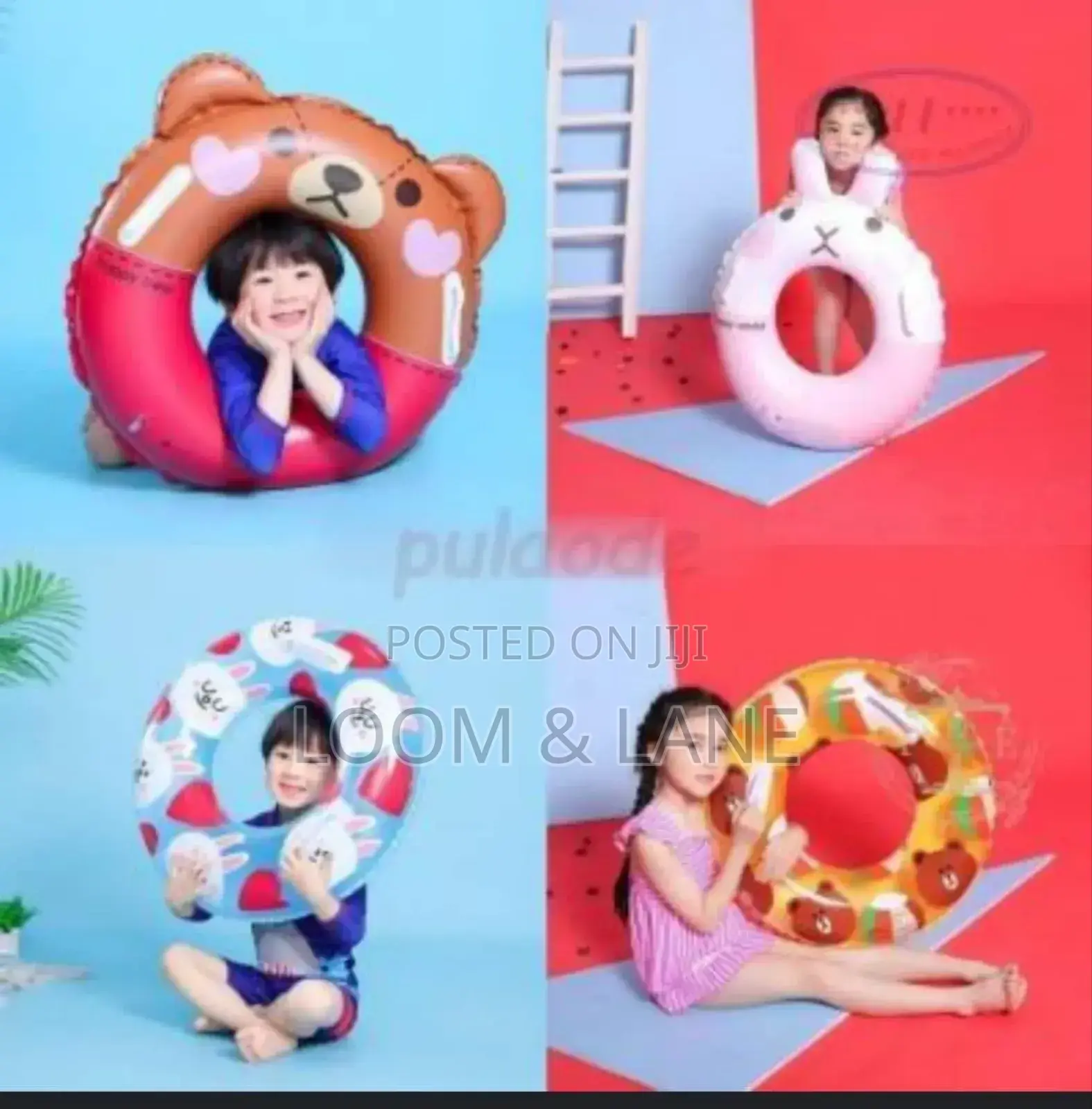 Baby Inflatable Swimming Ring With Handles