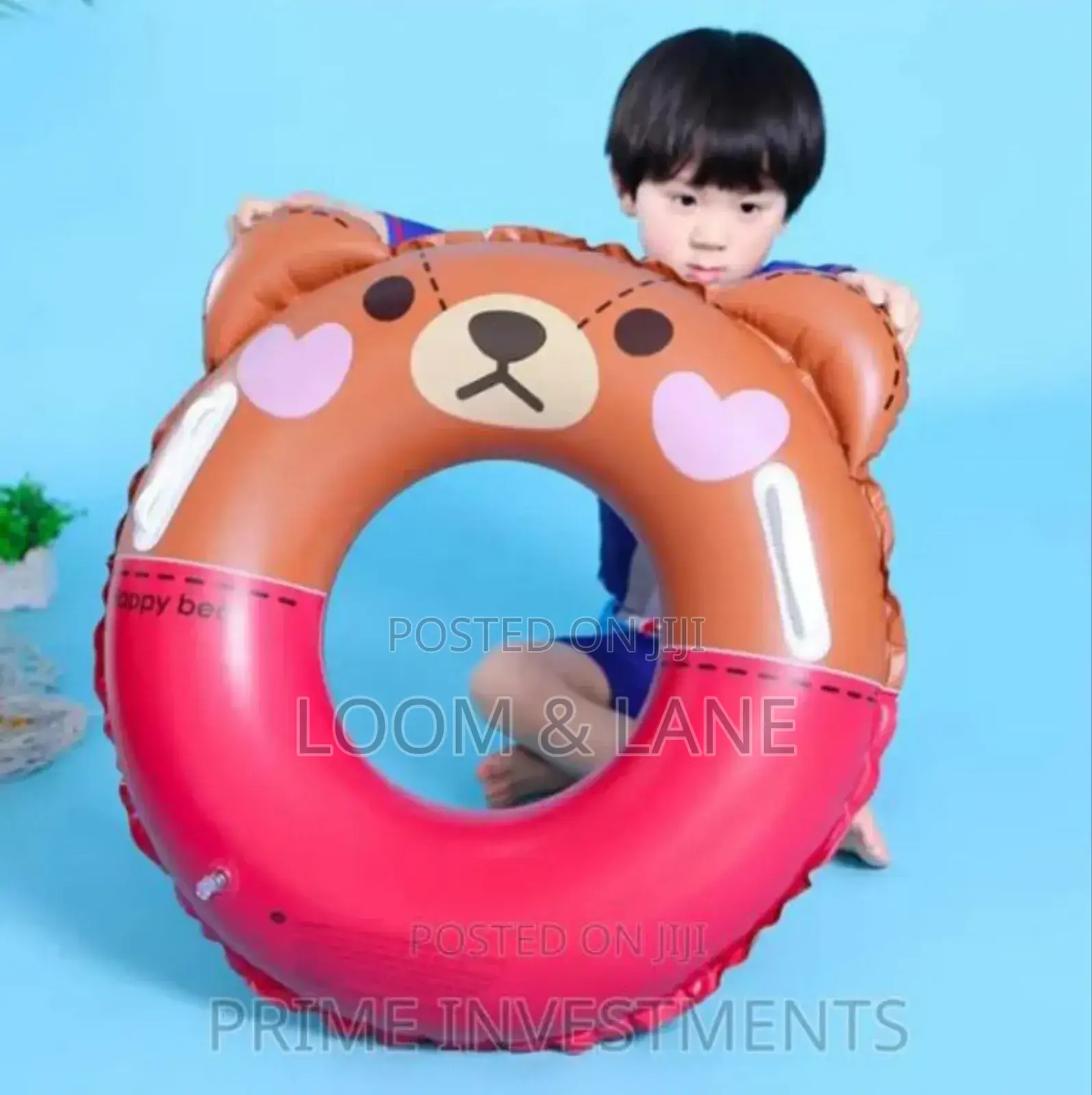 Baby Inflatable Swimming Ring With Handles