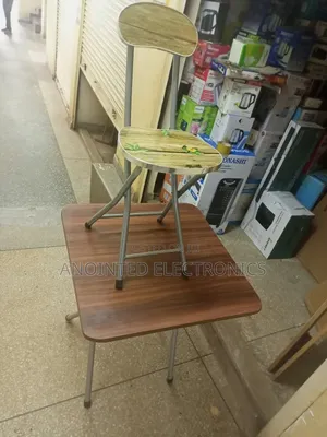 Foldable Reading Table With Chair