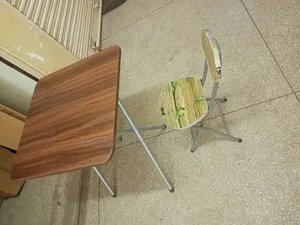 Foldable Reading Table With a Chair