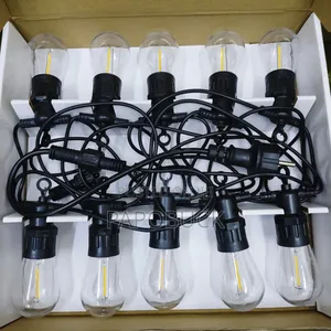 10 Warm Light String Party Bulbs - 5metres