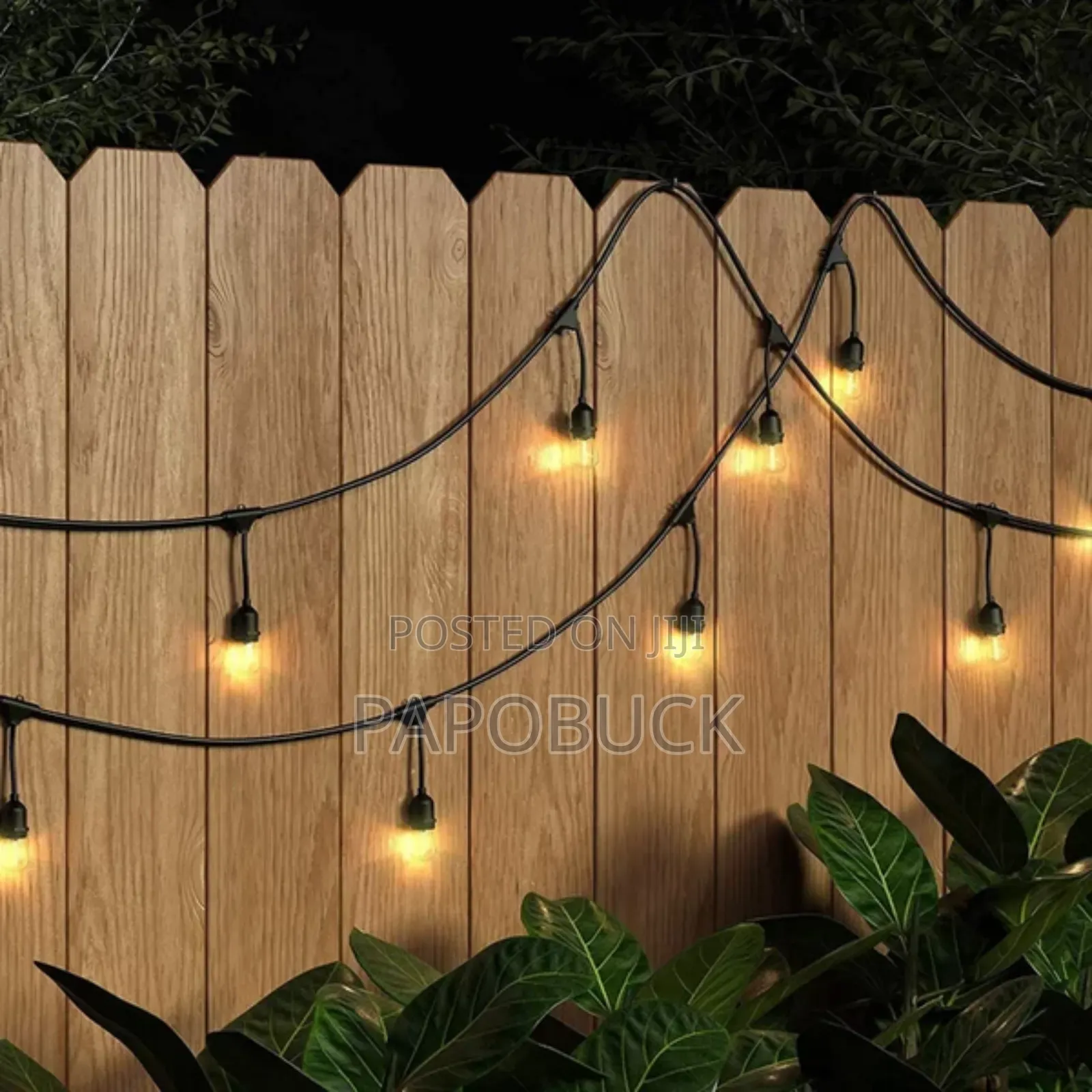 10 Warm Light String Party Bulbs - 5metres