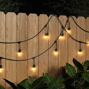 10 Warm Light String Party Bulbs - 5metres