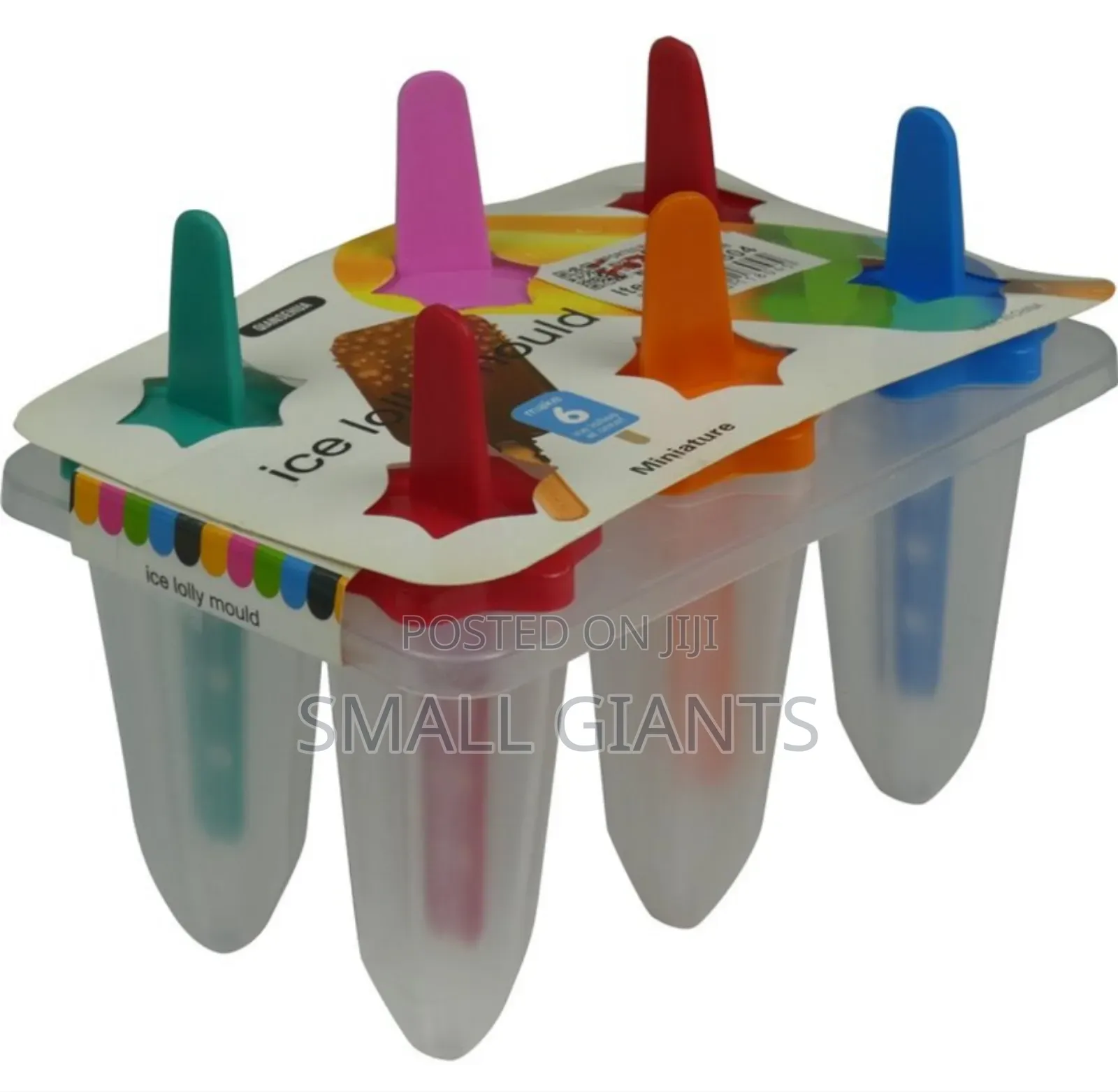 Ice Cream Popsicle Mold 6pcs