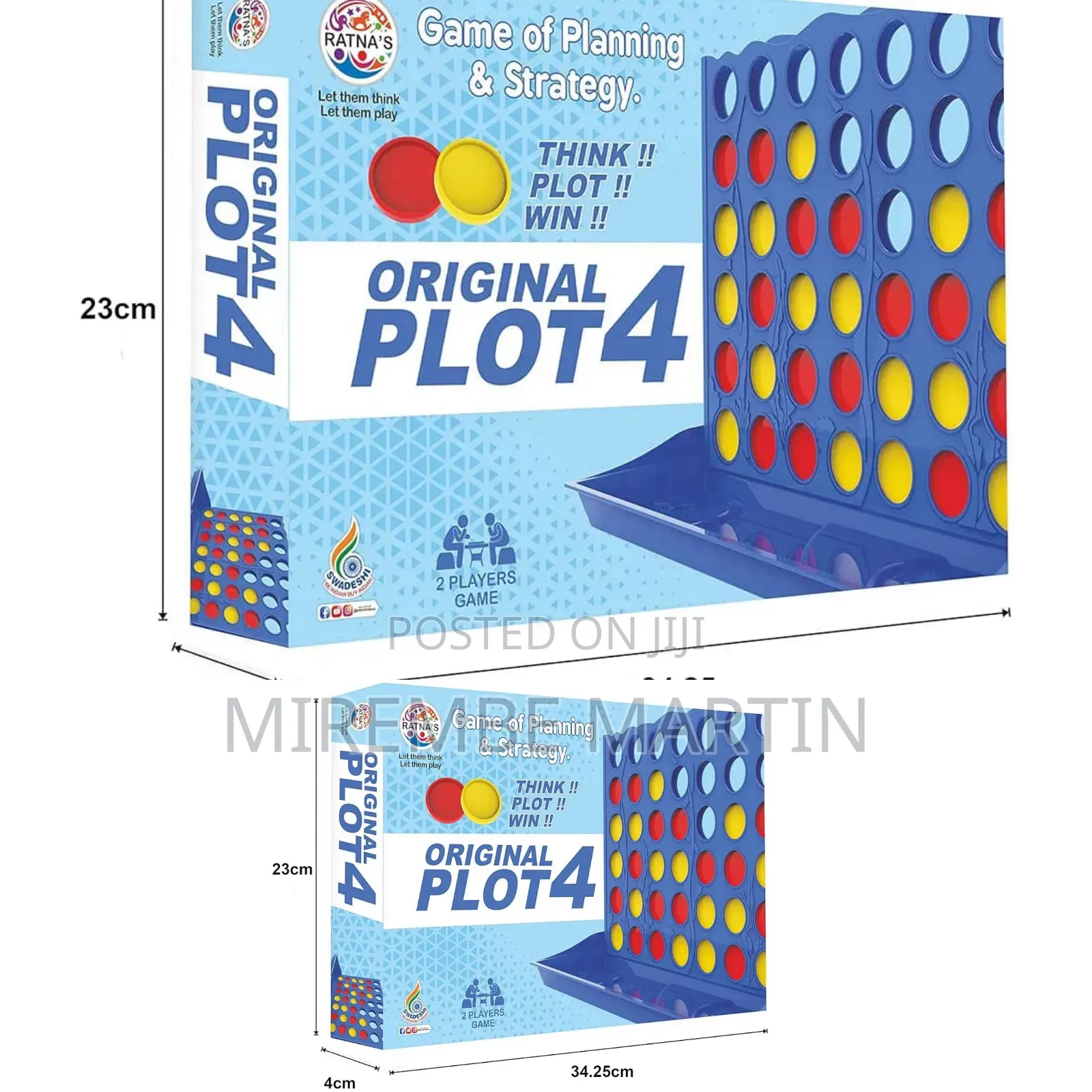 Original Plot 4 Game Board