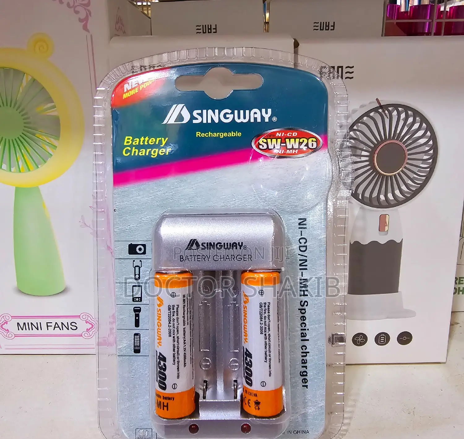 Singway Rechargeable Battery Charger