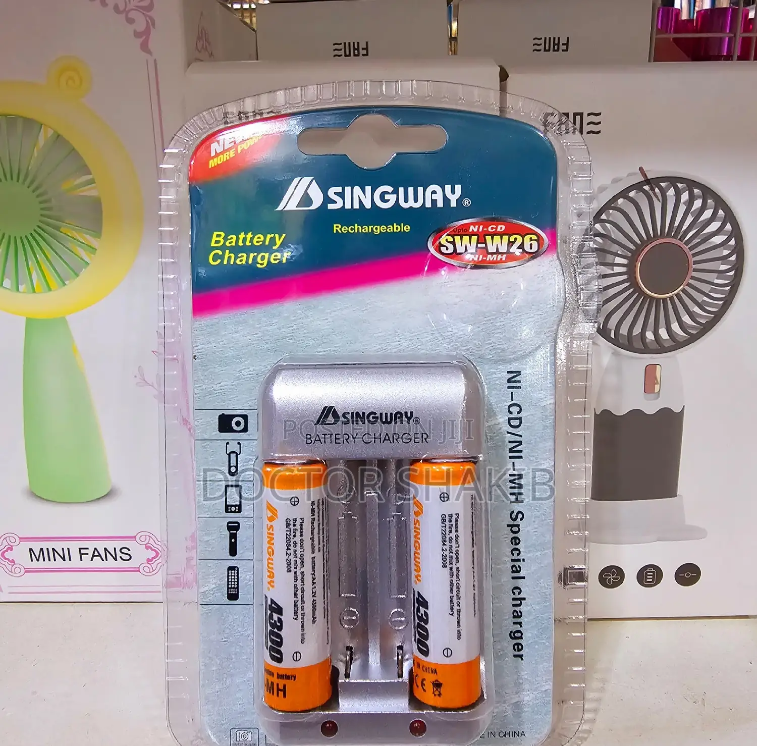 Singway Rechargeable Battery Charger