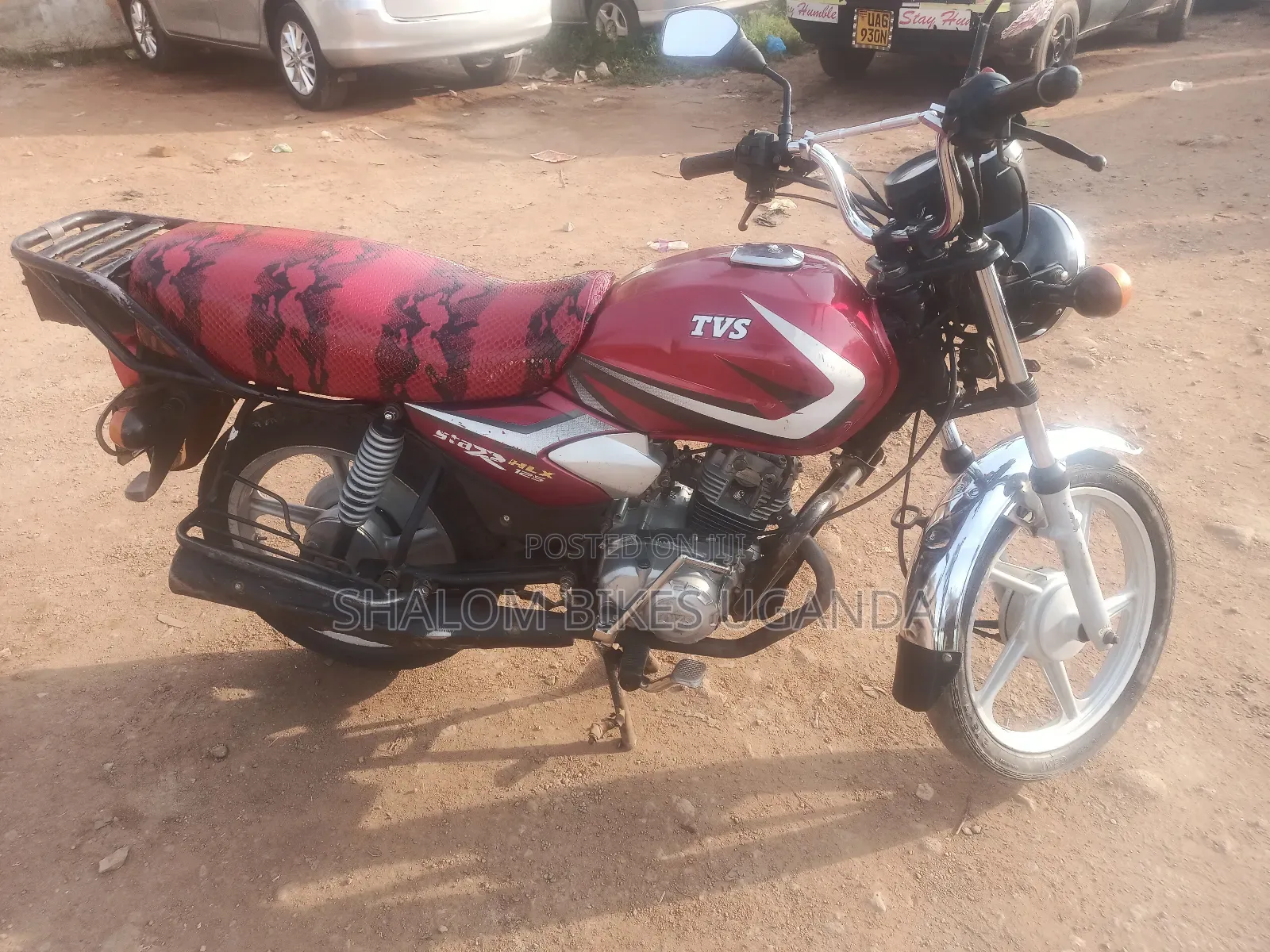 TVS HLX 125 2018 Red