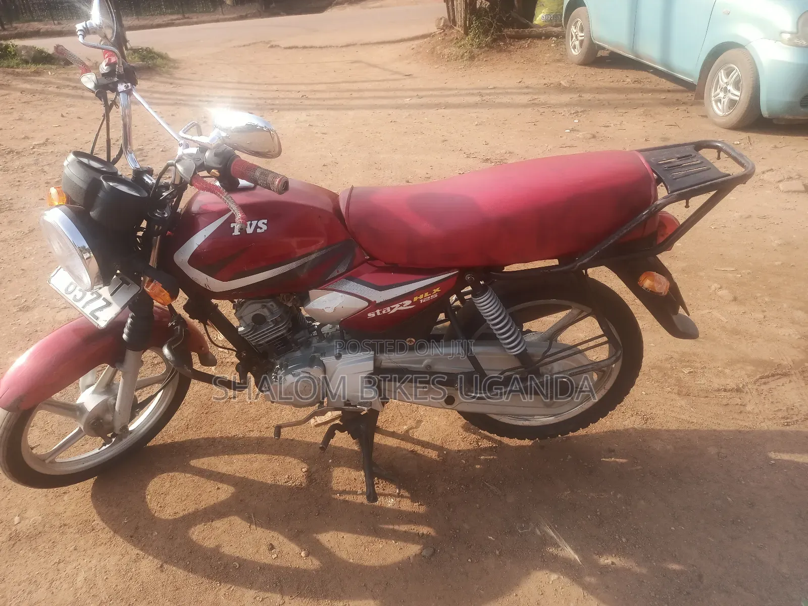 TVS HLX 125 2023 Red