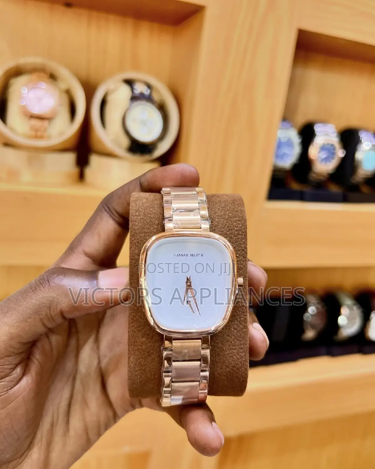 Hannah Martin Ladies Watch With White Face