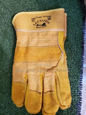 Leather Short Gloves