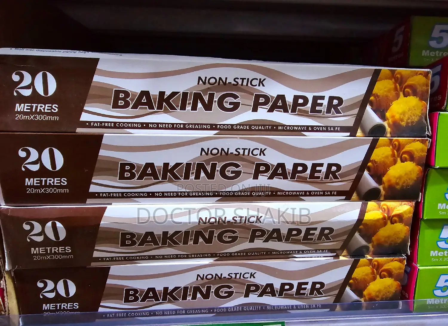 20m Nonstick Baking Paper