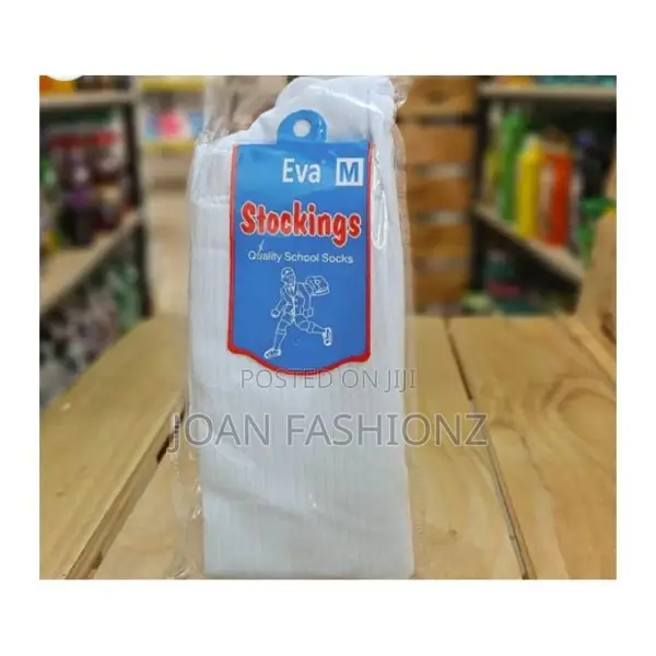 Original Unisex School White Socks