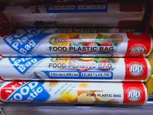 Food Plastic Bag 100pcs Z (20x30cm)