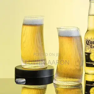Frozen Bent Beer Glasses 12pcs